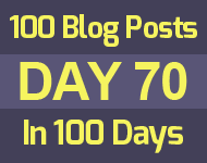 70th blog post of 100